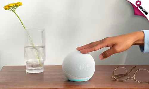 Amazon Echo Dot 5th Gen with Clock!